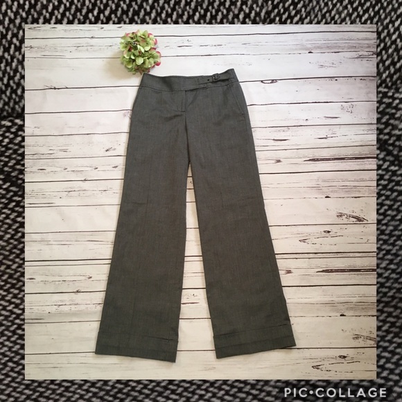 LOFT Black & White Trousers with Zig Zag Stitch. - Picture 11 of 11